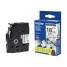 Brother P-Touch 3/4" Flexible ID - Black on White - 26.2 ft